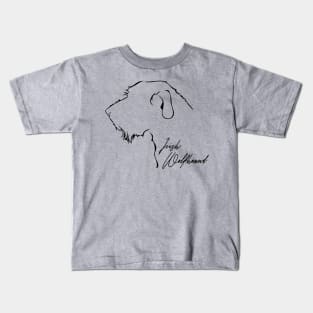 Proud Irish Wolfhound profile dog lover Kids T-Shirt